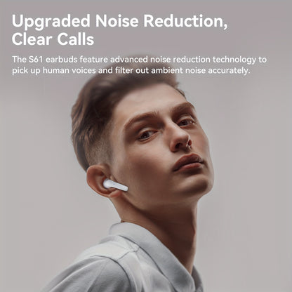 Wireless Earbuds Headphones, 40H Playtime Stereo Ear Buds, LED Power Display Cordless In-Ear Earphones with Microphone for iOS Andriod Cell Phone Sports