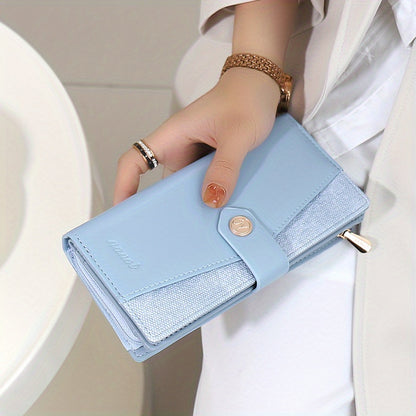 Women's Wallet 2024 New Niche Design High-End Large Capacity Long Card Holder Dual Function