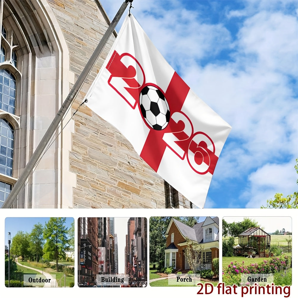 England Flag Cross Pattern 2026 Football Fan Support Flag