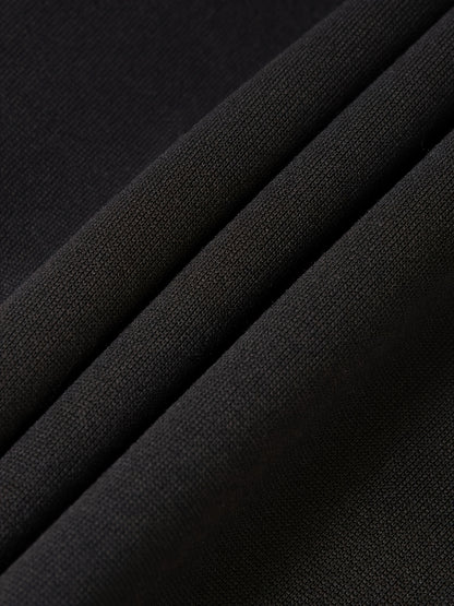 Men'S Navy Blue Hooded Zip-Up Sweatshirt - Casual Long Sleeve Pullover with Front Pockets, Soft Polyester Fabric, Perfect for Fall/Winter, Everyday Comfort Apparel|Hooded Sweatshirt|Zippered Hoodie