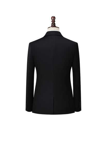 Men's Slim Fit Notch Lapel Suit Jacket for Business & Casual