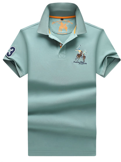 Men'S 95% Polo Shirt - ayq