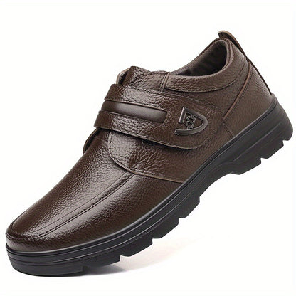 Men's Breathable Vintage Casual Slip-On Leather Shoes