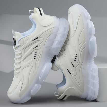 Men'S Athletic Shoes, Low-Top Casual Lace-Up Sneakers, Comfortable Footwear - ayq