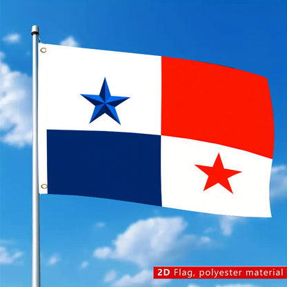 Panama National Flag Double-Sided 3x5 ft Polyester Banner