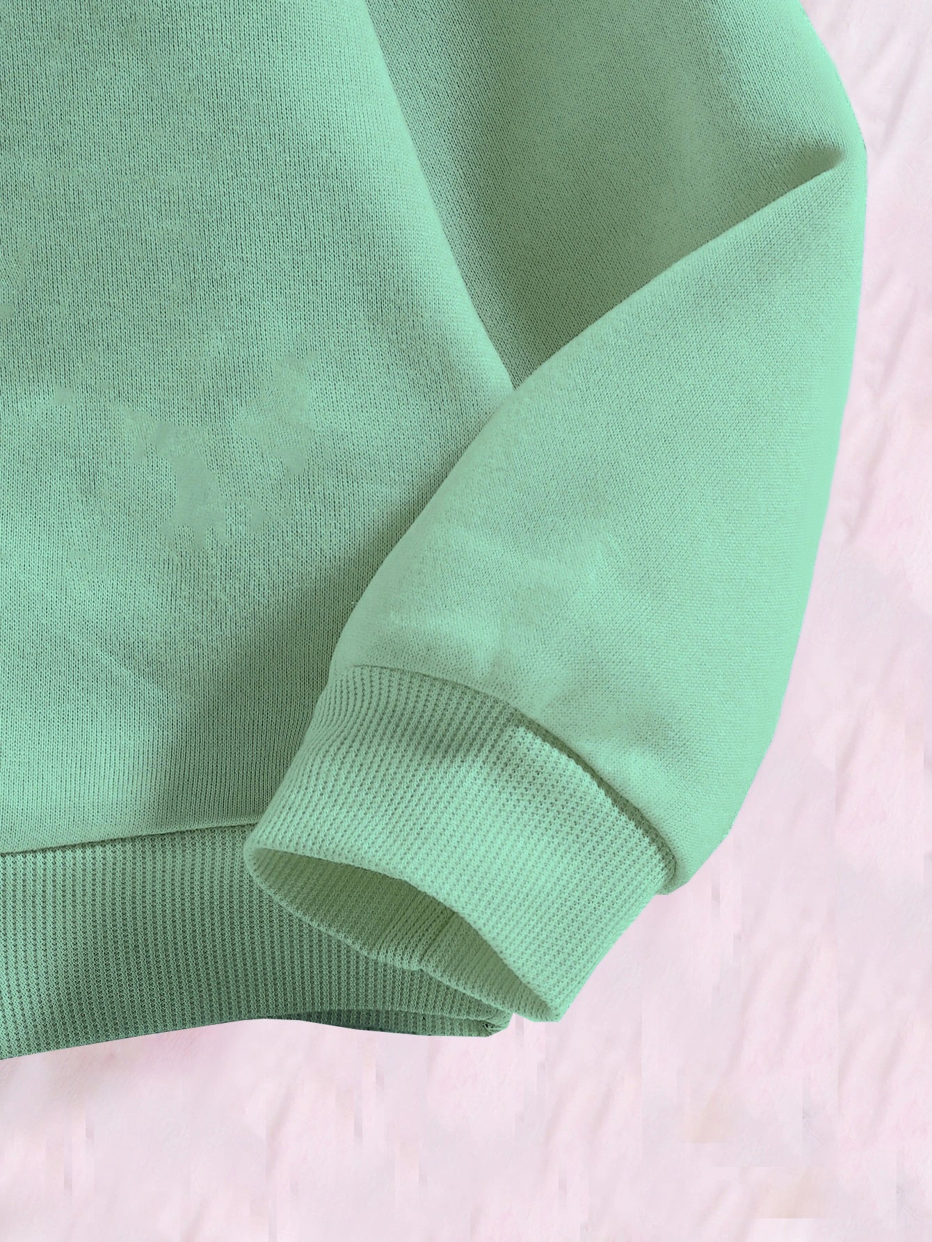 Girls' 2026 New Year'S Hooded Sweatshirt - Hello 2026 Happy New Year Lettering, Mint Green with Golden Glitter Accent, Cozy Fleece Pullover for Christmas & New Year, Winter Casual Wear, Christmas Sweatshirt, Festive Clothing,