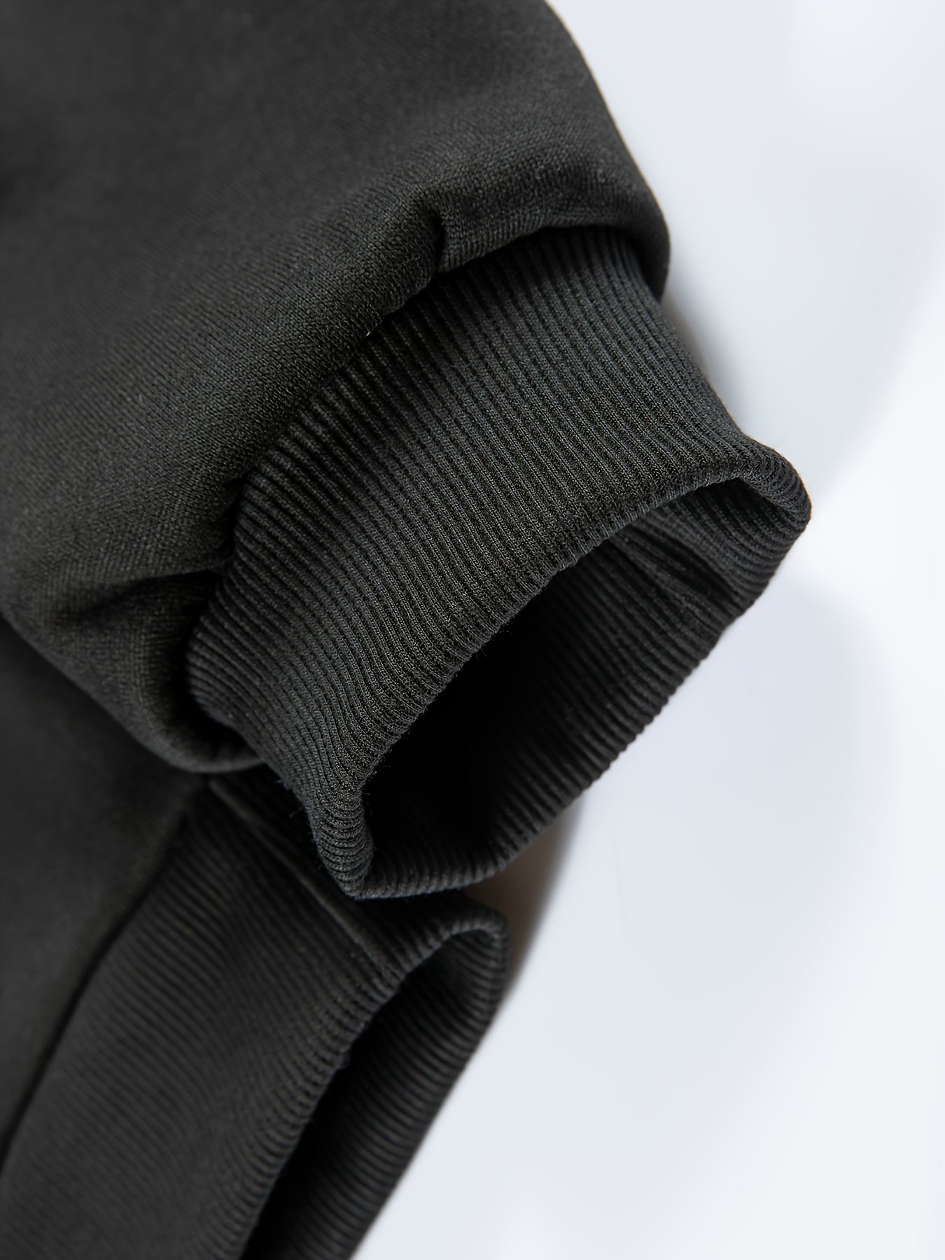 Men's Lightweight Polyester Zip-Up Hoodie Jogger Set