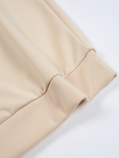 Men's Happy New Year Sweater - Loose Fit Round Neck Pullover Shirt with Golden Script, Light Grey & Machine Washable Casual Party Outfit for Everyday & Celebration Wear, Cute Sweaters, Festive Apparel, Festive Design, Durable