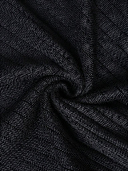 Men's Lapel Short-Sleeve Sweater - Rugged and Handsome Street Style Men's Ribbed Collar Short-Sleeve Top, Made of Breathable and Skin-friendly Special Material. Features a Slim-fit Micro-stretch Design for Unrestricted Moveme - ayq