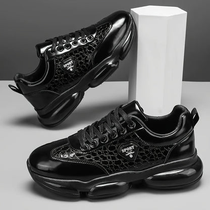 Men's Business Casual Shoes, Fashionable Men's Shoes, Glossy Shoes, Party Event Shoes, Wedding Trendy Shoes - ayq