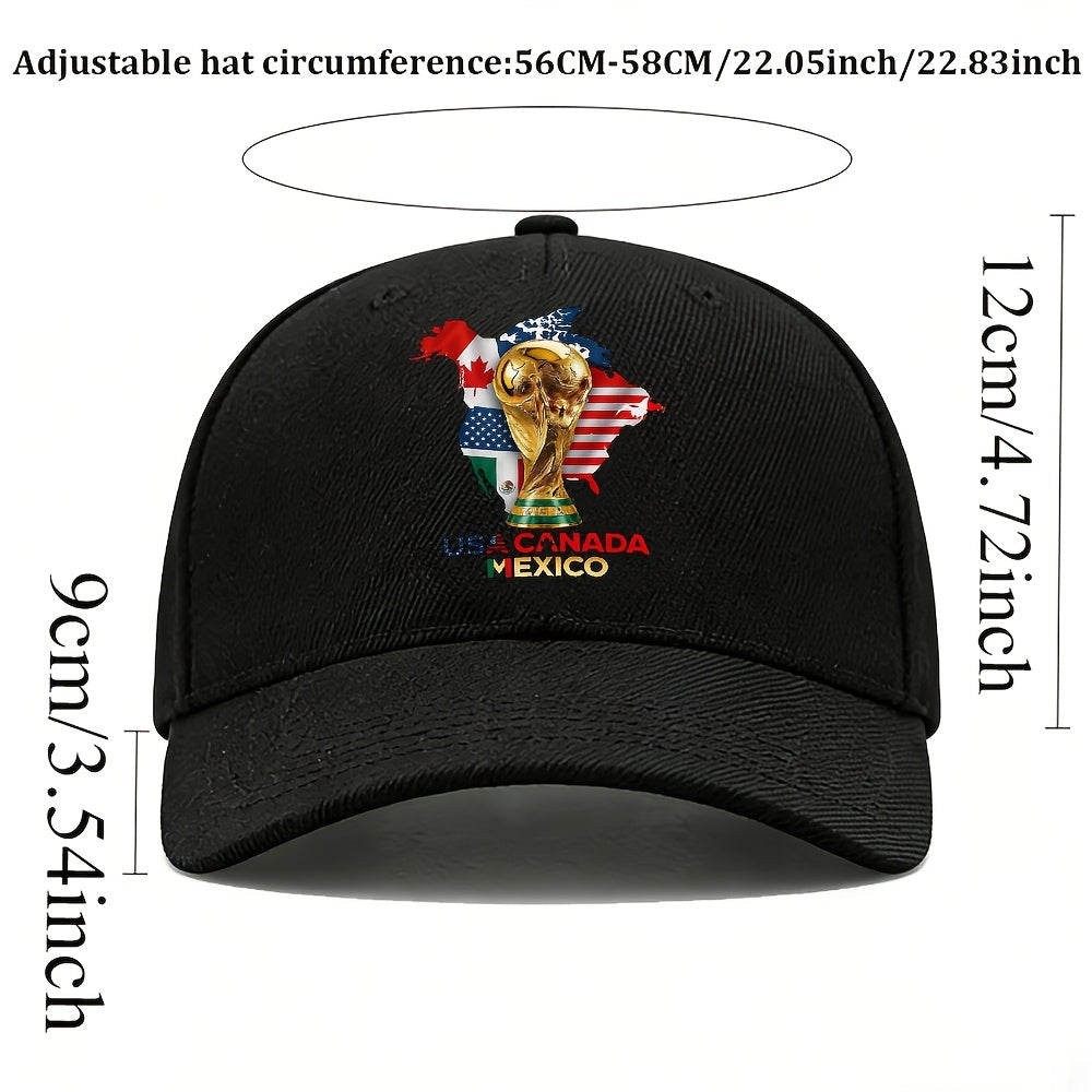 2026 FIFA World Cup Commemorative Baseball Cap for Fans