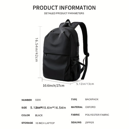 Men's Anti-Theft Business Laptop Backpack for 16.5 Inch Laptop