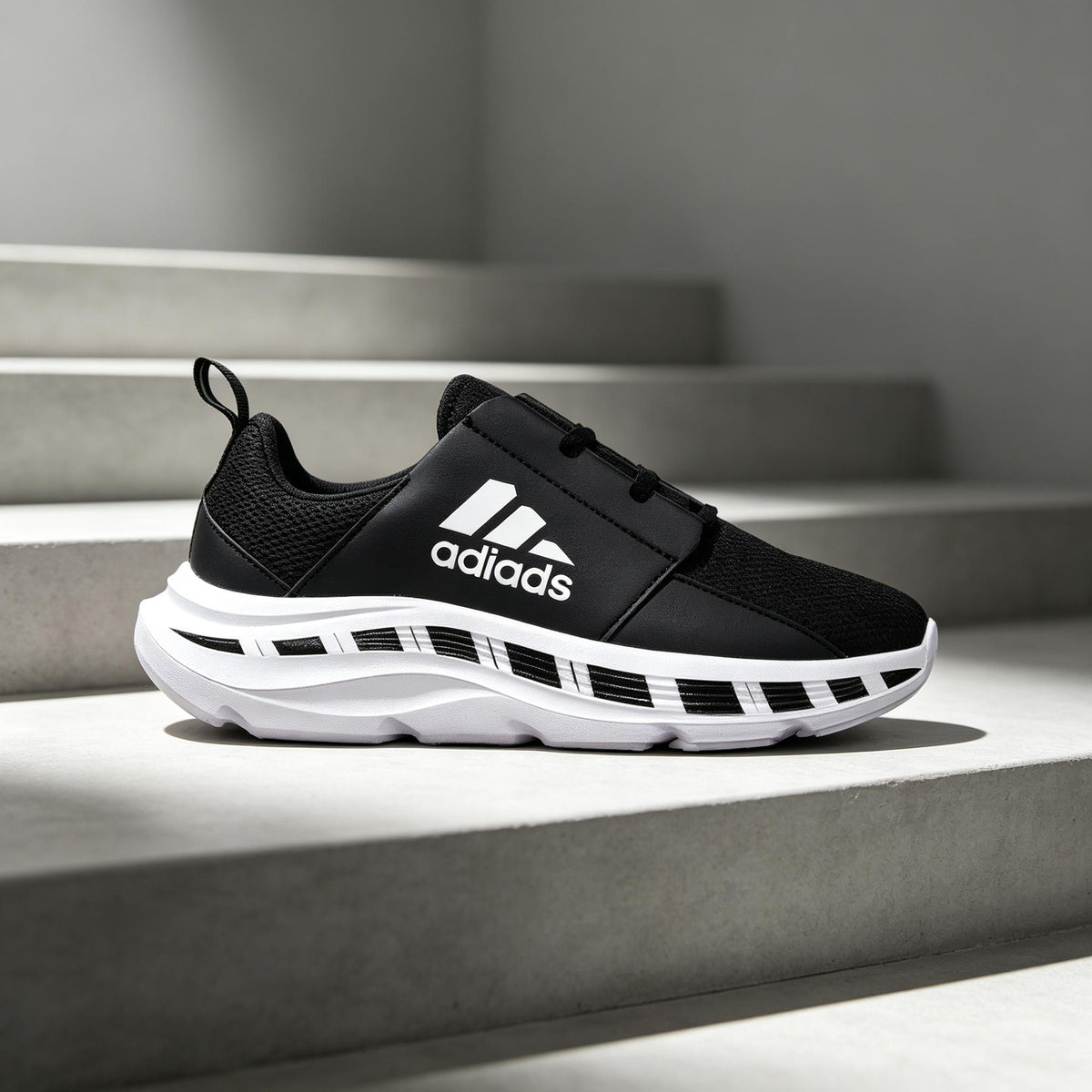 Lightweight Casual Sports Shoes with Cushioned Platform Sole