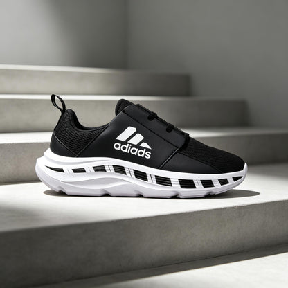 Lightweight Casual Sports Shoes with Cushioned Platform Sole