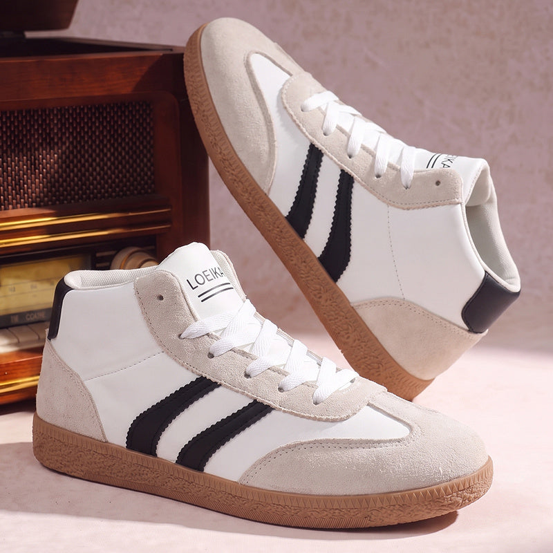 Men's Vintage Style Casual Lace-Up Shoes for All Seasons