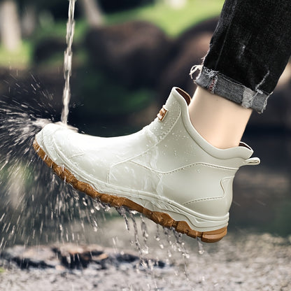 Unisex Waterproof Slip-On Shoes with Durable Non-Slip Sole