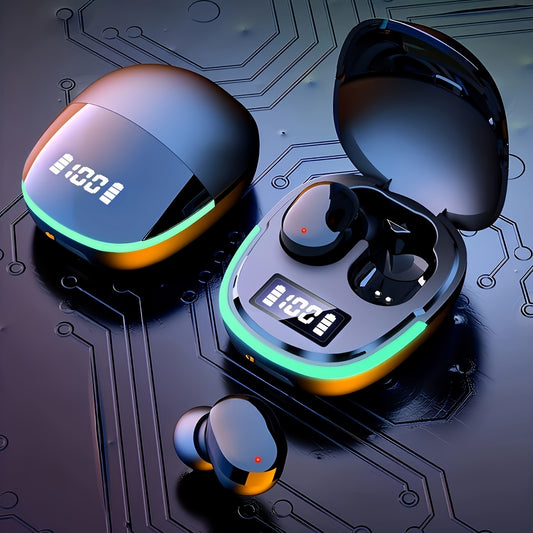 2024 year New Wireless Earphones Headphones with LED Display Touch In-EarTWS Wireless Earbuds Sports Music Game Headset for IOS/Android