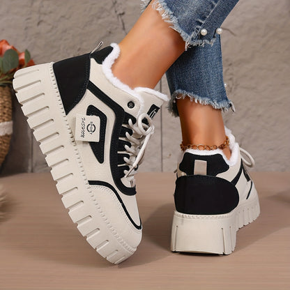 Women'S Winter Snow Boots - Non-Slip TPR Sole, Warm Insulated Cold Weather Shoes with Cushioned Insole - All-Season Outdoor & Everyday Boots for Women - Easy-Clean, Winter Footwear, Durable Traction Footwear, Cold Weather Foo