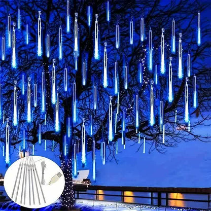 192 Leds USB Meteor Shower Lights - 8 Strands