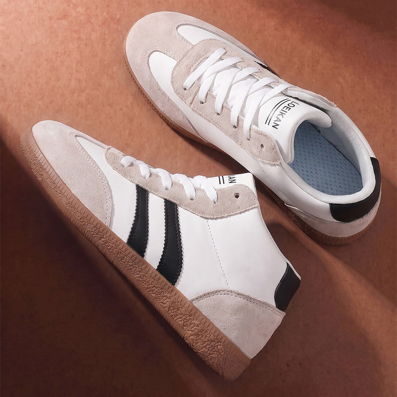 Men's Vintage Style Casual Lace-Up Shoes for All Seasons