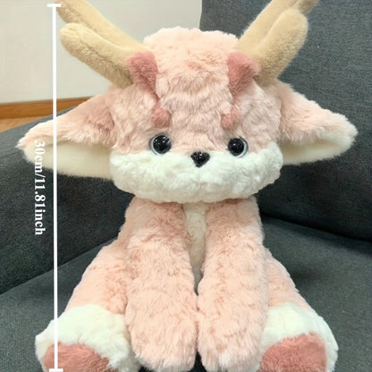 Cute Plush Dragon Doll - Soft Huggable Toy Suitable for & Collectors, Birthday Gift, Bedtime Companion, Chinese New Year Luck