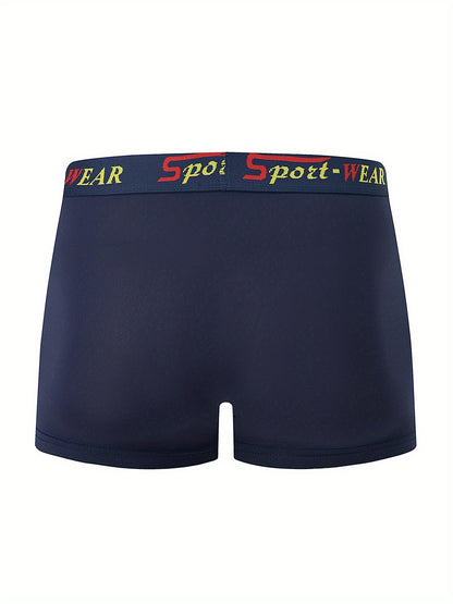 Men's 10-Pack Breathable Boxer Briefs with Stretch Fabric