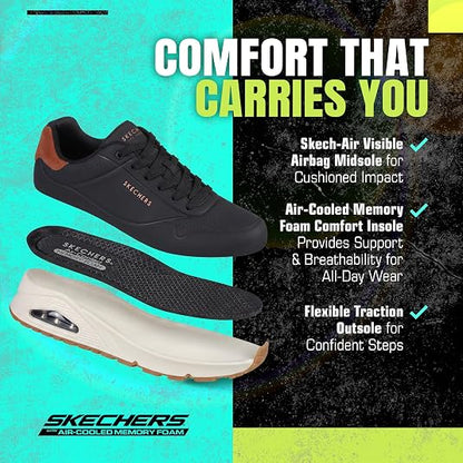 Skechers Men's Uno Suited On Air Casual Sneakers