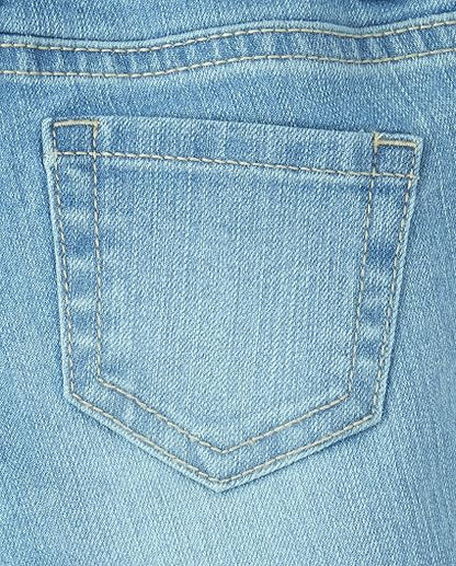 Girls Super Skinny Jeans in Victory Blue Wash, Size 4