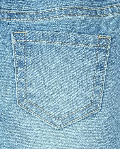 Girls Super Skinny Jeans in Victory Blue Wash, Size 4