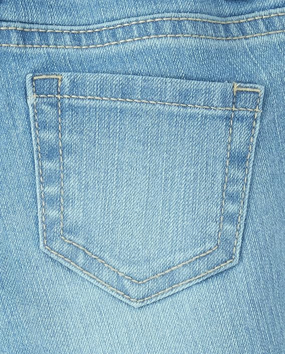 Girls Super Skinny Jeans in Victory Blue Wash, Size 4