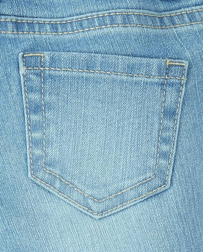 Girls Super Skinny Jeans in Victory Blue Wash, Size 4