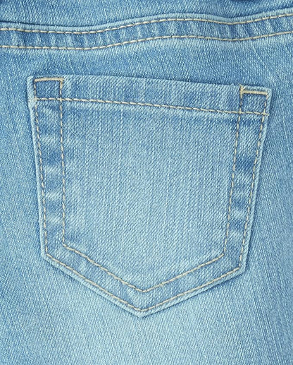 Girls Super Skinny Jeans in Victory Blue Wash, Size 4