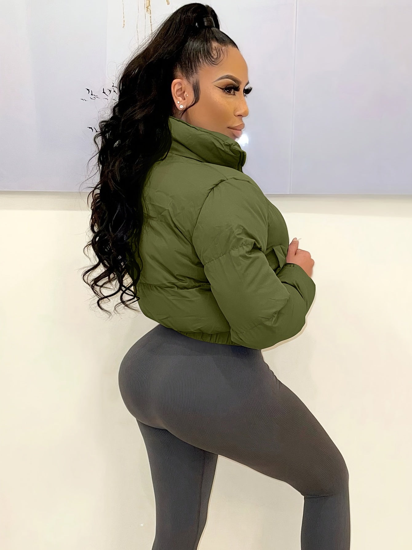 Autumn/Winter European and American Short Women's Jacket