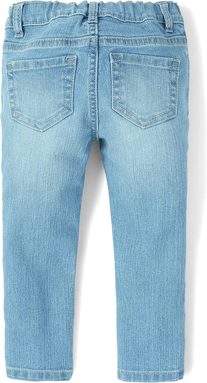 Girls Super Skinny Jeans in Victory Blue Wash, Size 4