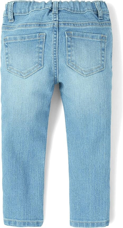 Girls Super Skinny Jeans in Victory Blue Wash, Size 4