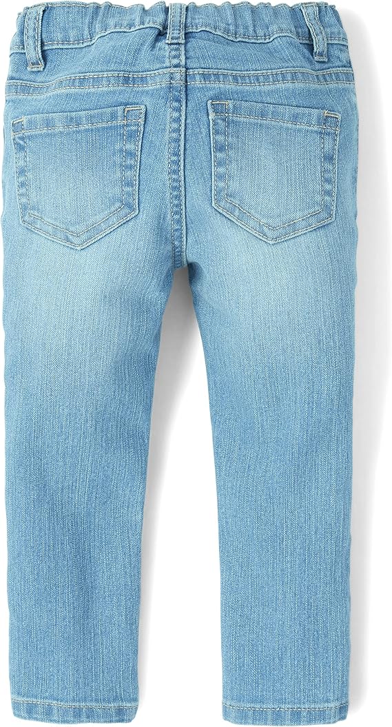Girls Super Skinny Jeans in Victory Blue Wash, Size 4