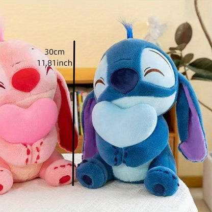 Disney Stitch Love Plush Doll, Birthday Christmas Gift Doll, Party Decoration Doll, New Year Gift, Homecoming Gift for Girlfriends And Children, Christmas Gift