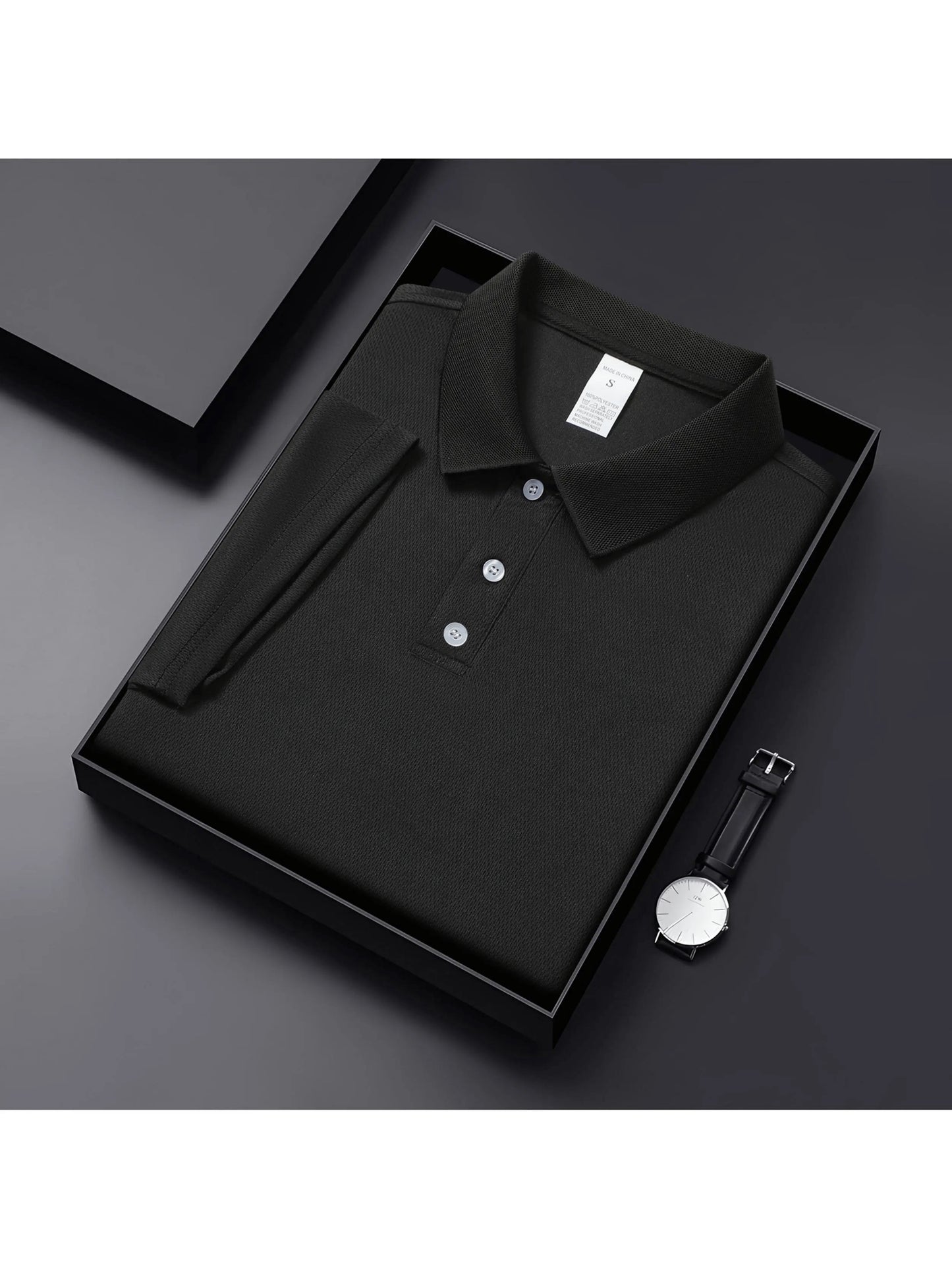 Men's Summer Polo Shirts Custom Logo Short Sleeve Casual Tees