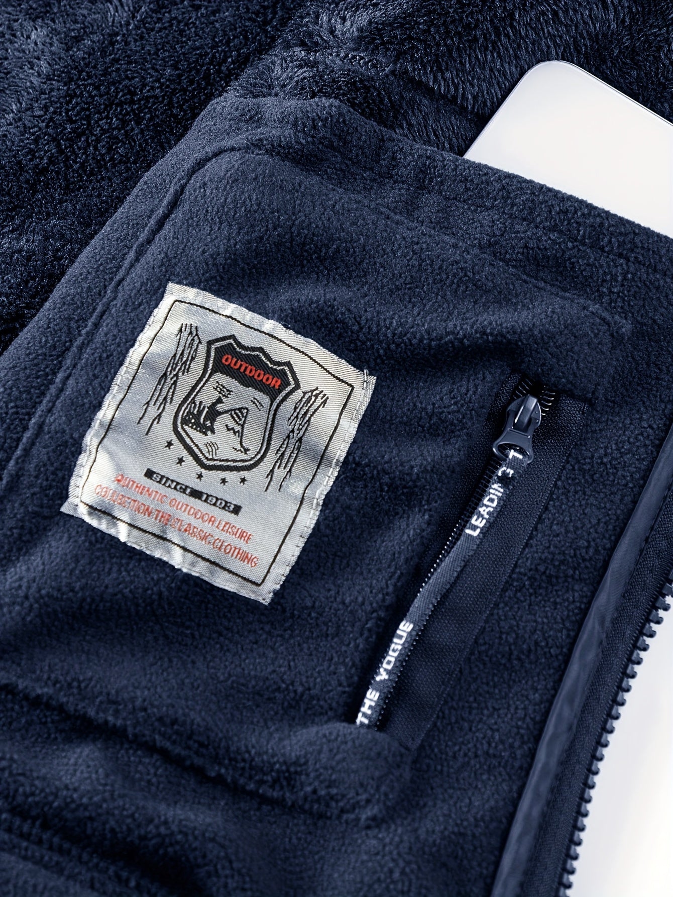 Men's Warm Stand Collar Cardigan Jacket, Honeycomb Heat-Retaining Graphite Lining, Thermal Insulation, Warmer Upper Body, Quality Men's Wear, Warm Lining, Carbon Fiber Technology - Full-Zip Winter Coat, Full-Length Zipper, Ma