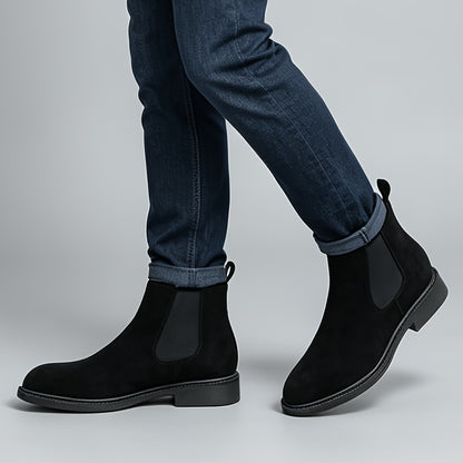Men's Casual Chukka Boots High Top Non-Slip Rubber Sole