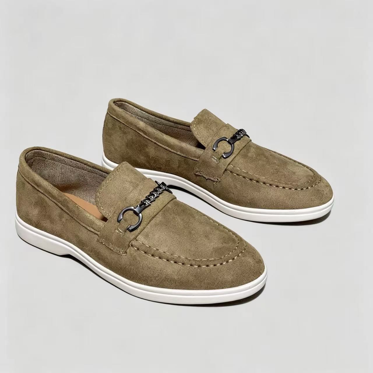 Women's Casual Slip-On Flat Loafers - Comfortable All-Season Shoes