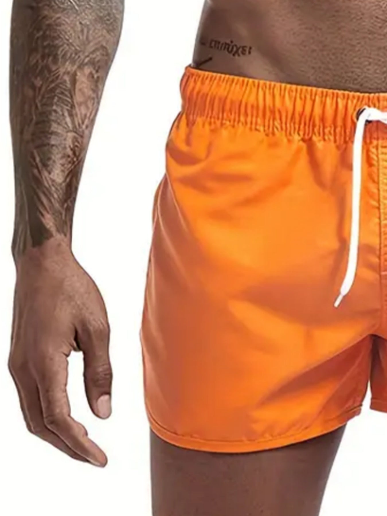 Men's Quick-Dry Woven Beach Shorts with Stylish Print