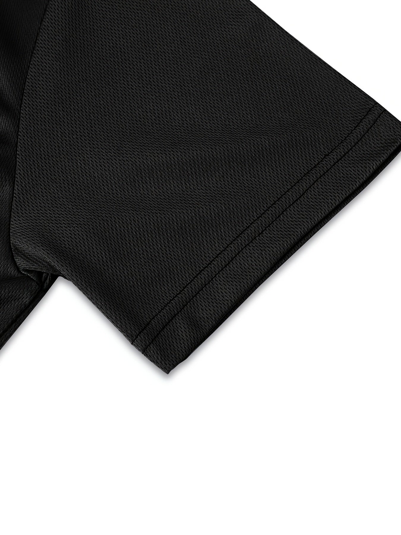 Brand New Short-Sleeve Polo with a Half Zipper, Quick-Drying And Breathable, a Stylish Casual Top - ayq