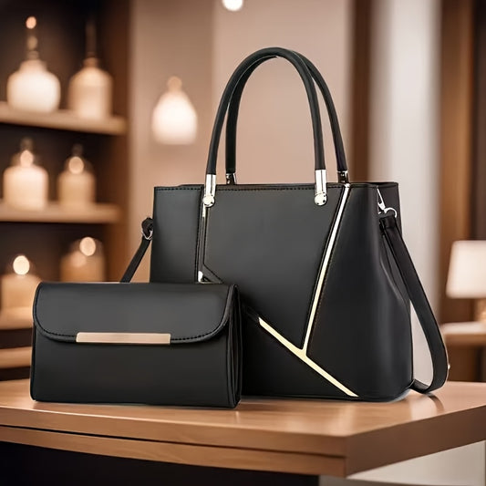 Customizable PU Crossbody and Tote Bags for Women
