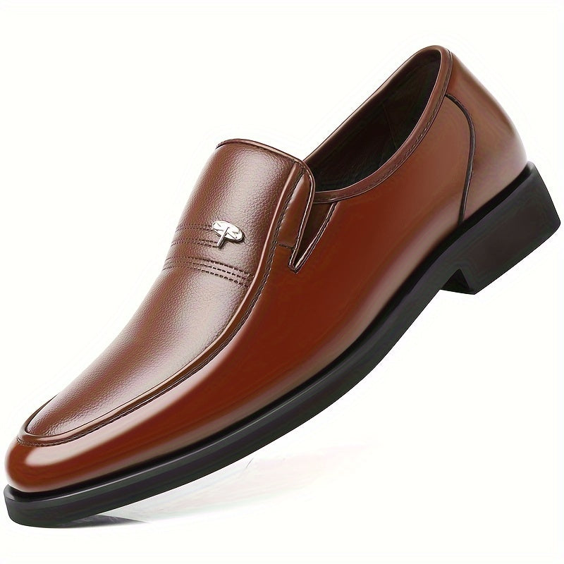 Men's Casual Loafers Slip-On Business Office Shoes