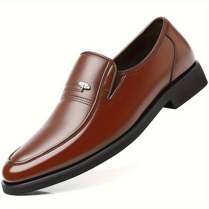 Men's Casual Loafers Slip-On Business Office Shoes