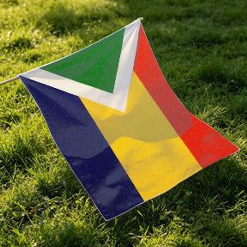 South African Flag in Multiple Sizes - Polyester, Vibrant Design