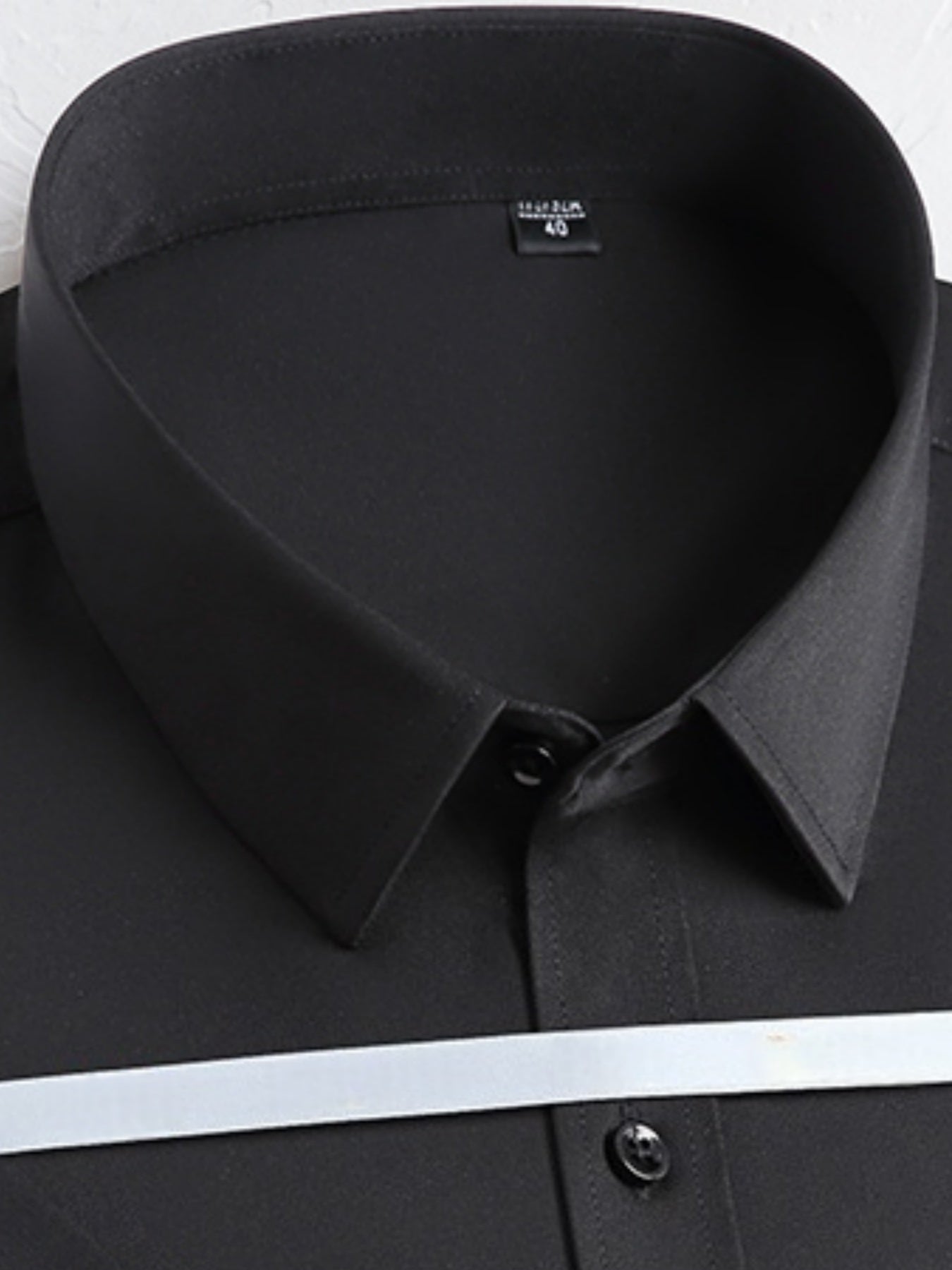 Men's Summer Slim Fit Short Sleeve Lapel Shirt Cotton Blend