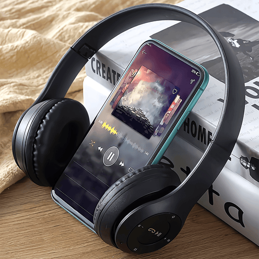 GENAI Wireless Over-Ear Headphones, 20H Playtime, Wireless 5.0, Noise Reduction, Comfortable Padded Ear Cups, Foldable Design for Travel & Home, Perfect Gift for Youngsters, Teens, Adults, Women