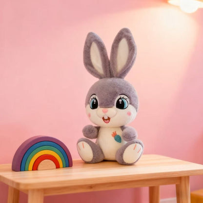 Charming And Delightful Plush Rabbit Toys for Cross-Border Gifting, Featuring Large-Eyed Adorable Rabbit Dolls, Cartoonish Long-Eared Bunnies, Perfect As Birthday And Holiday Presents for Girls